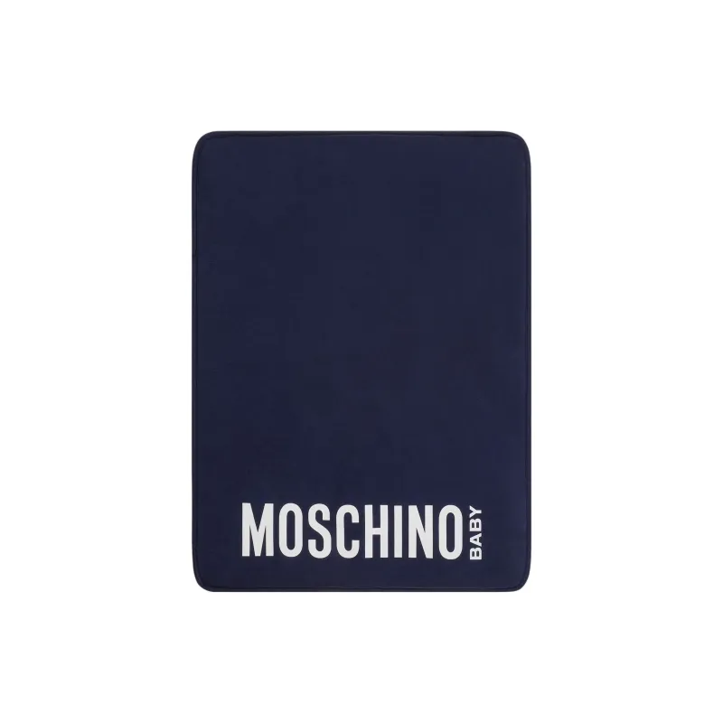 MOSCHINO Logo Patch Changing Bag-4