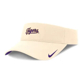 Nike Lsu Tigers Primetime Ace Men's Nike Dri FIT College Adjustable Visor