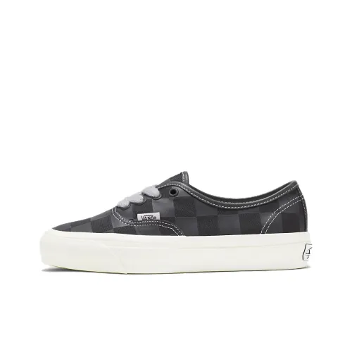 Vans Anti Slip Wear Resistant Low Top Skateboard Shoes Unisex Black Gray