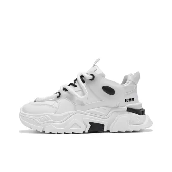 FCMM Cushioning Anti Slip And Wear Resistant Height Increasing Low Top Chunky Sneakers Men's