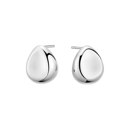 Sentimentality 925 Sterling Silver Stud Earrings Unisex