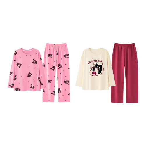 Herbal Primer Pajama Set Women's Combo Set