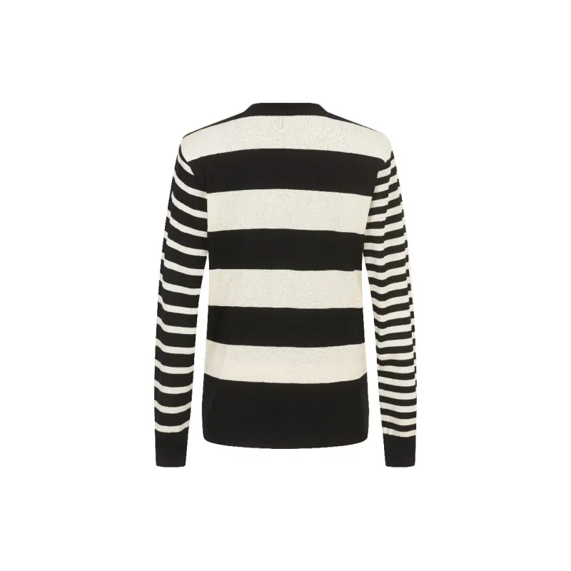 Paul & Shark Yachting Knitwear Men's White Base With Blue Stripes-1
