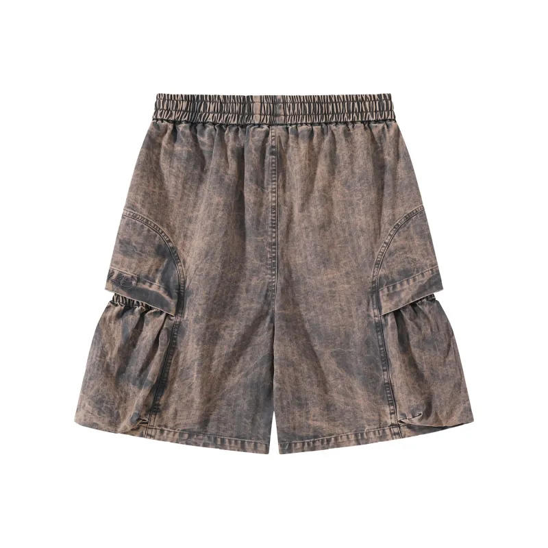 DOH STORE Cargo Shorts Unisex Nostalgic Gray-1