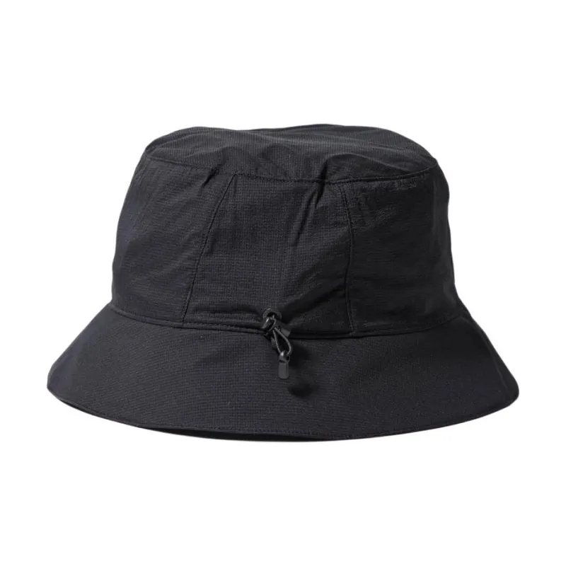 Arcteryx Nylon Bucket Hats Unisex Black-2