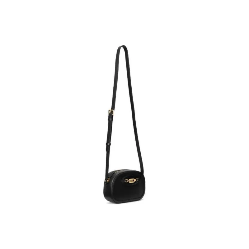 Polo Ralph Lauren Leather Shoulder Bag Regular Women's Black-1