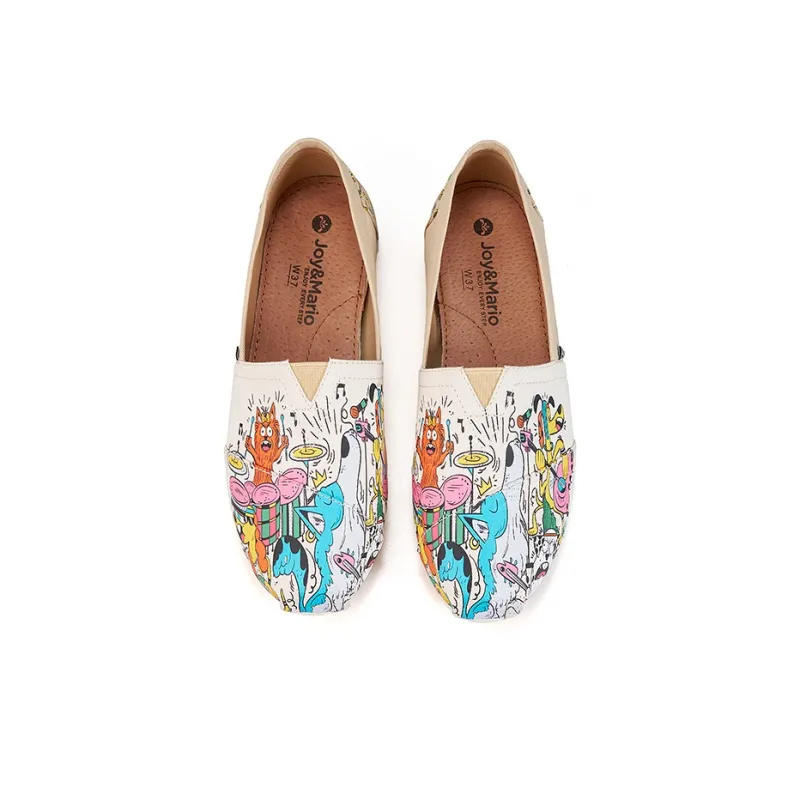 Joy&Mario Casual Single Shoes 1cm Women's-3