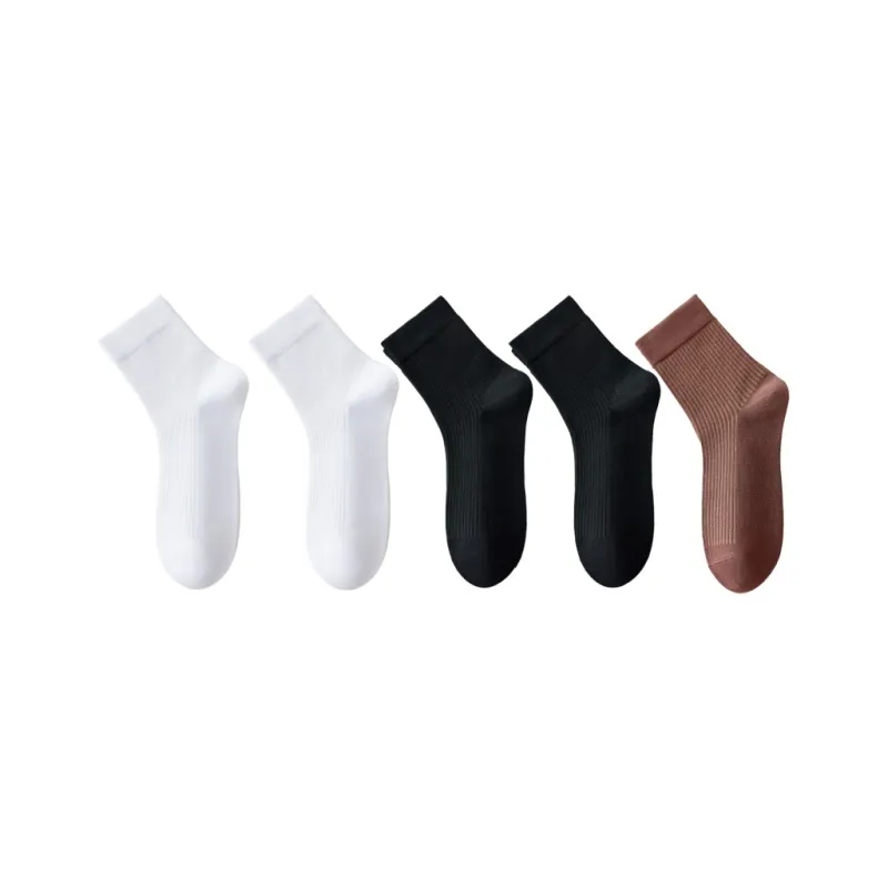 Lan Miao Mid Calf Socks Men's 5 Pack-8