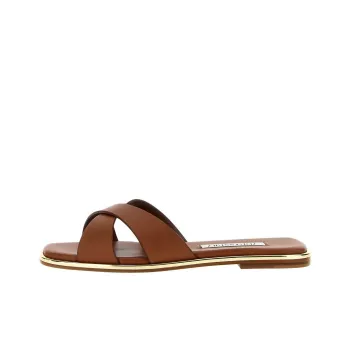 AQUAZZURA Slide Slippers Women's Brown