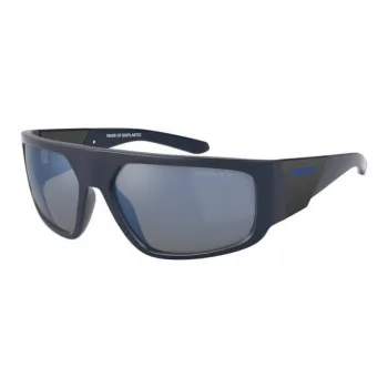 Arnette Resin Irregular Shape Sunglasses Unisex Black