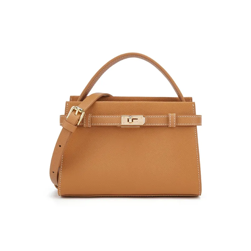ELLE Palmaris Cow Leather Handbag Women's Multicolor-4