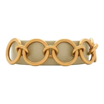 Burberry Ring Leather Belt