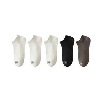 MIIOW No Show Socks Men's 5 Pack