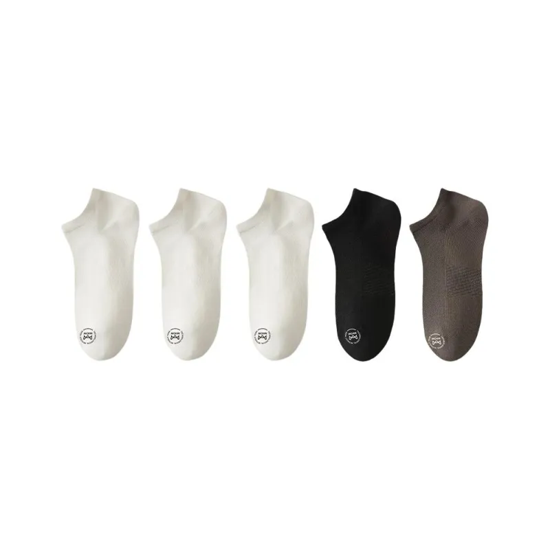 MIIOW No Show Socks Men's 5 Pack-5