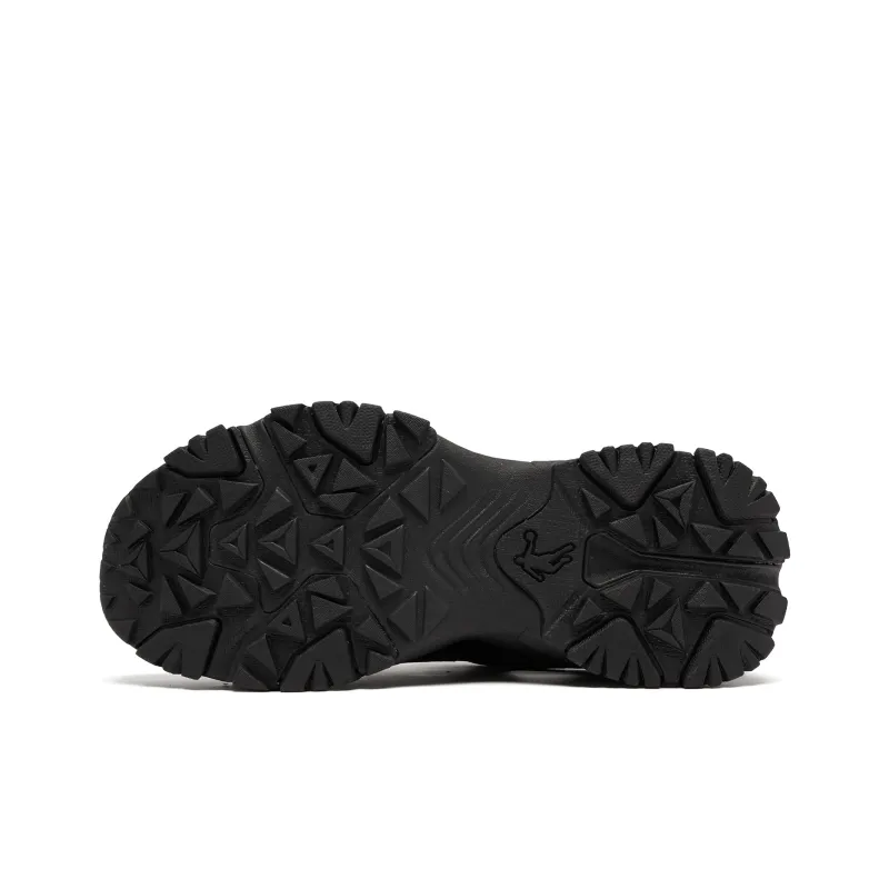 QIAODAN Slip Resistant Breathable Abrasion Resistant River Trekking Shoes Women's Black-4