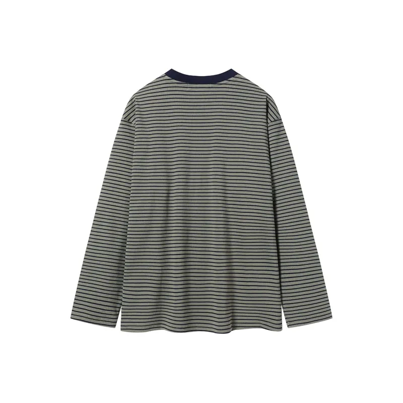 Apparition T Shirt Unisex Green Stripes-1