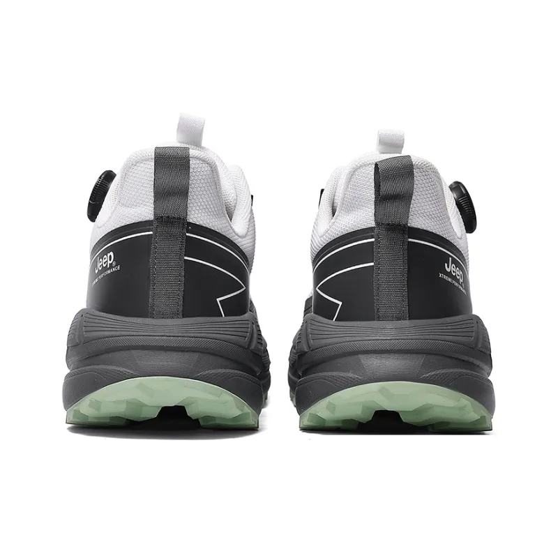 Jeep Outdoor Collection Cushioning, Abrasion Resistant, Waterproof, Slip Resistant Low Top Hiking Shoes Unisex Gray-3