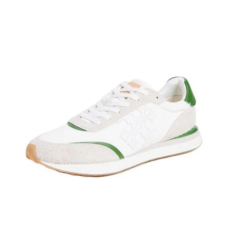 TORY BURCH Destiny Trainer Low Top Casual Shoes Women's White-0