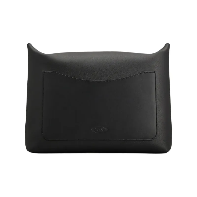 TOD'S Calfskin File Bag Shoulder Bag Regular Men's Black-2
