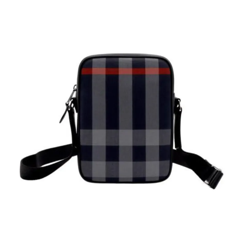 Burberry Cotton Crossbody Bag Shoulder Bag Unisex Blue-0