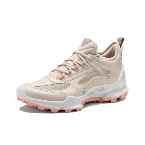 Ecco BIOM C TRAIL Collection Low Top Hiking/Trekking Shoes Women's Pink