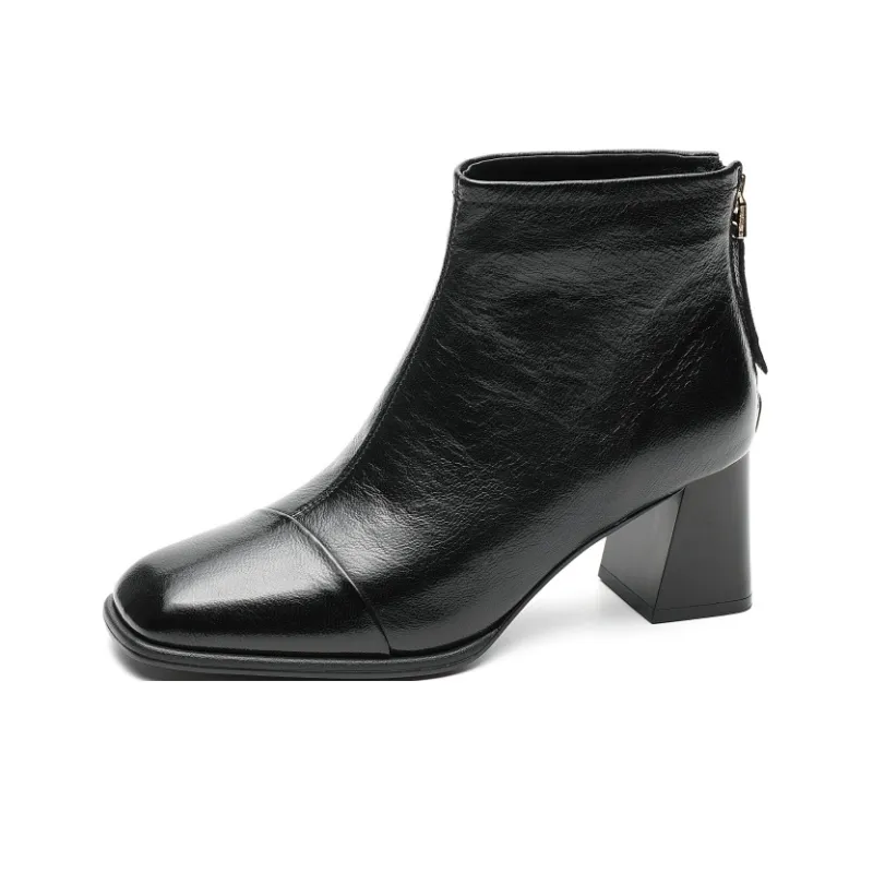 AOKANG Ankle Boots Women's Black-0