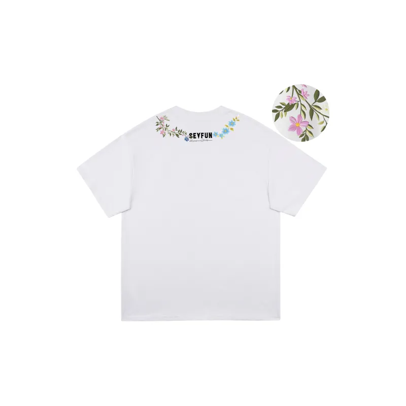 7 SEVFUN T-Shirt Unisex Ivory White-3