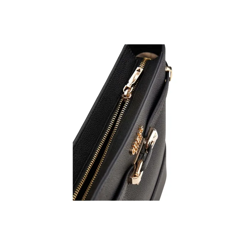 GUESS Polyurethane Shoulder Bag, Crossbody Bag, Handbag Women's Black-2