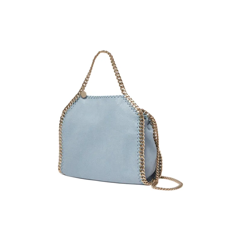 Stella McCartney Falabella Polyester Tote Bag Shopping Bag Shoulder Bag Handbag Mini Women's Light Blue-1