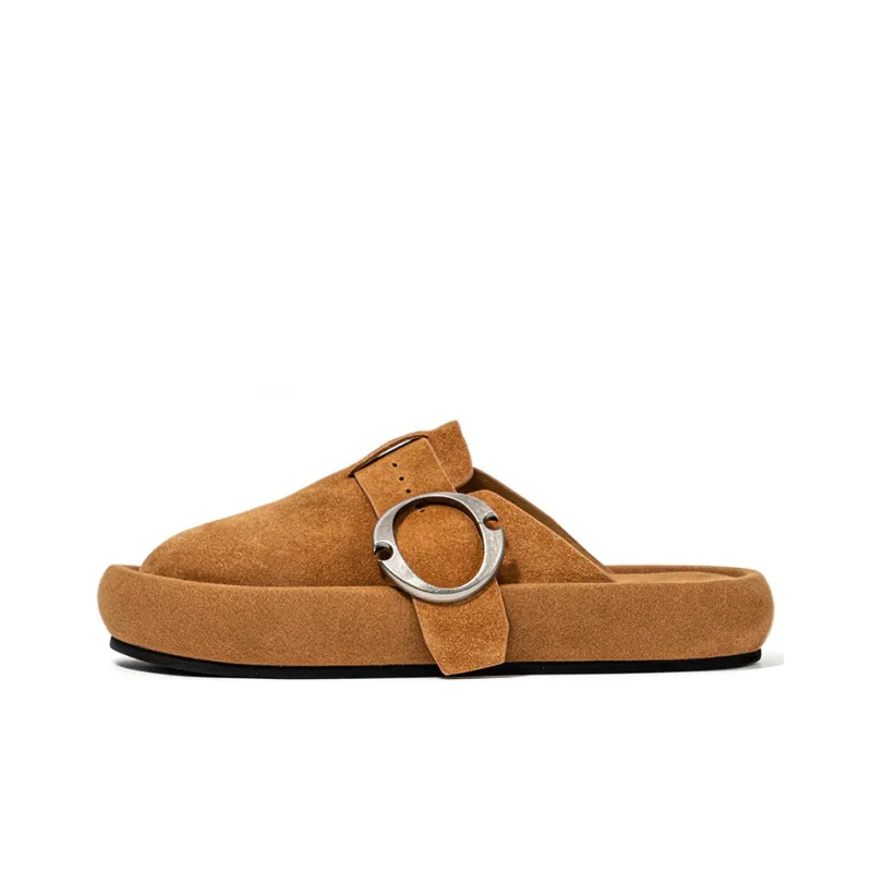 LOHAN·SIR Abrasion Resistant Slip Resistant Wrap toe Slippers Unisex-10