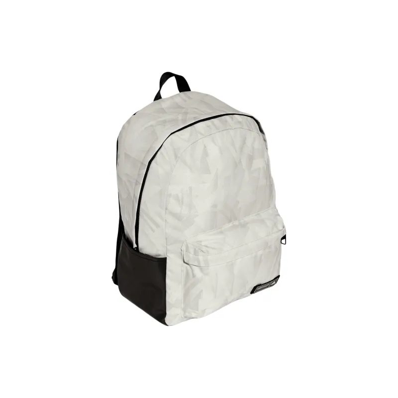 Adidas Recycled Polyester Backpack Regular Unisex Light Gray & Pink White-1