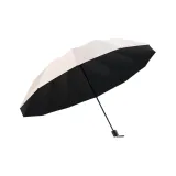 Ginkgo Beige+Extra Large Three-Person 12 Bone-Vinyl Sun Protection