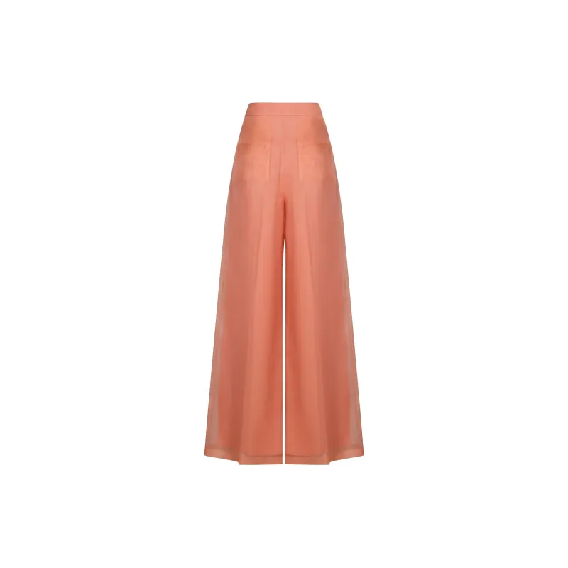 MaxMara Silk Trousers-1