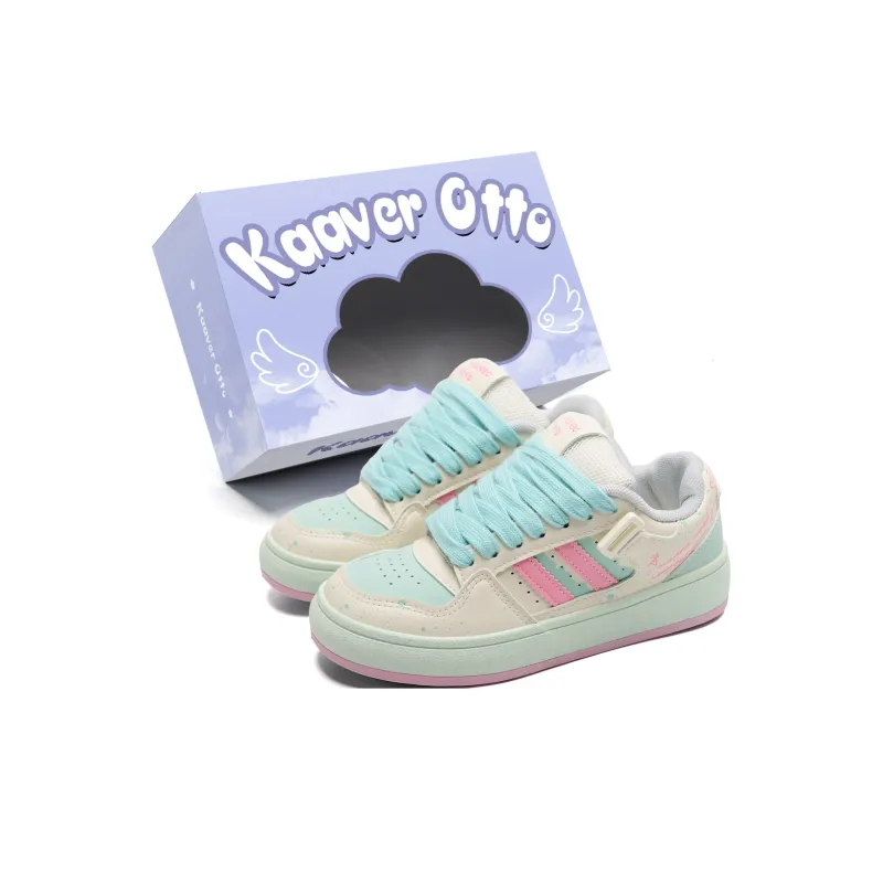 KAAVER OTTO Cushioned Wear Resistant Breathable Skateboard Shoes Women's-6
