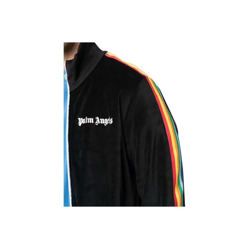 PALM ANGELS Logo print Track Jacket-4