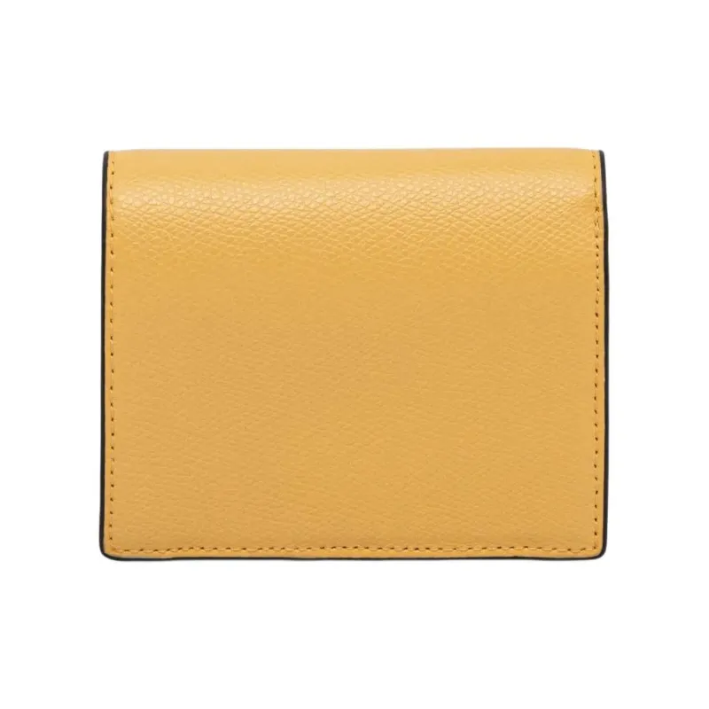 Furla Leather Wallet Medium Size Women's Yellow-2