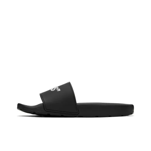OFF WHITE EVA Slip Resistant Slide Slippers Men's Black