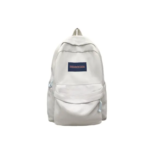 Tonlion Nylon Backpack Regular Unisex Black/Light Gray