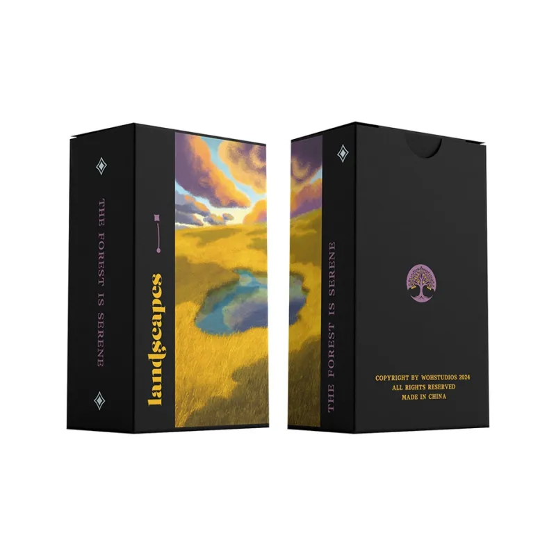 WohStudios Tarot Star Diamond Card Collection Forest Serenity 78 Cards Of The Weit Series Board Games-0