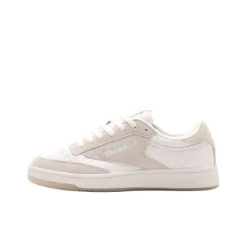 LYFT x Reebok Club C Anti Slip Wear Resistant Low Top Skateboard Shoes Unisex White