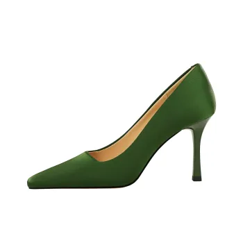 QITUMAUL Slim Heel High Heels Women's