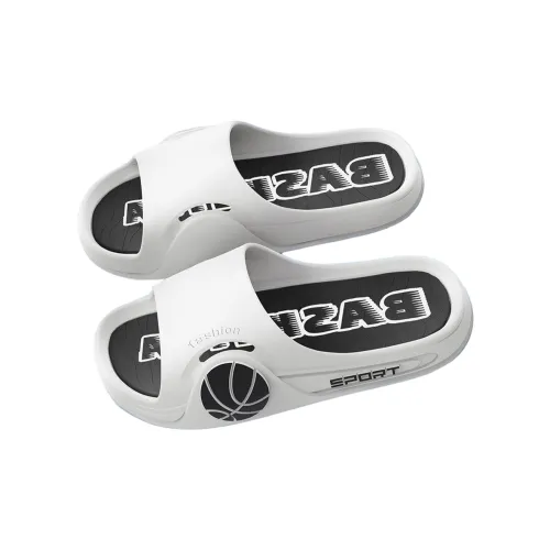 Ailise Slippers White Black/Black White/Black Yellow
