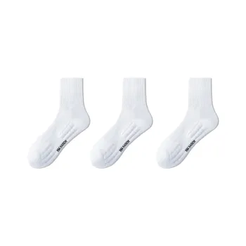 Cotton Gene Mid Calf Socks Men's 3 Pack