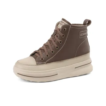 OCCAMAN Lightweight Height Increasing High Top Skateboard Shoes