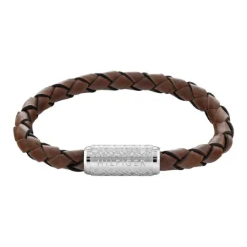 Tommy Hilfiger Leather Bracelets Men's Brown