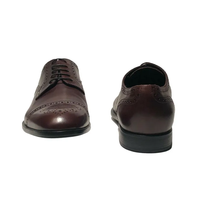 GIORGIO ARMANI Dress Shoes Men Low Top Brown-2