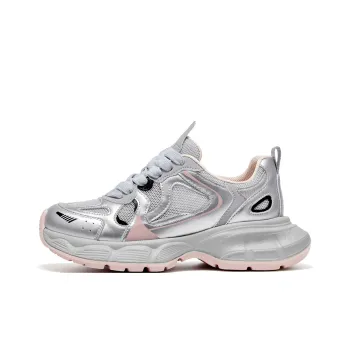 Spider King Low Top Chunky Sneakers Women's Gray