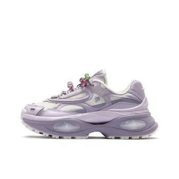 FILA FUSION BIANCO III Low Top Casual Shoes Women's White Purple
