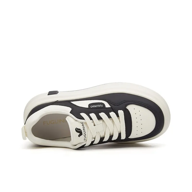Rich Birds Height Increasing Low Top Skateboard Shoes Women's-9