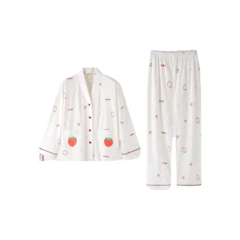 ZAO FU NIAO Pajama Set Women's White